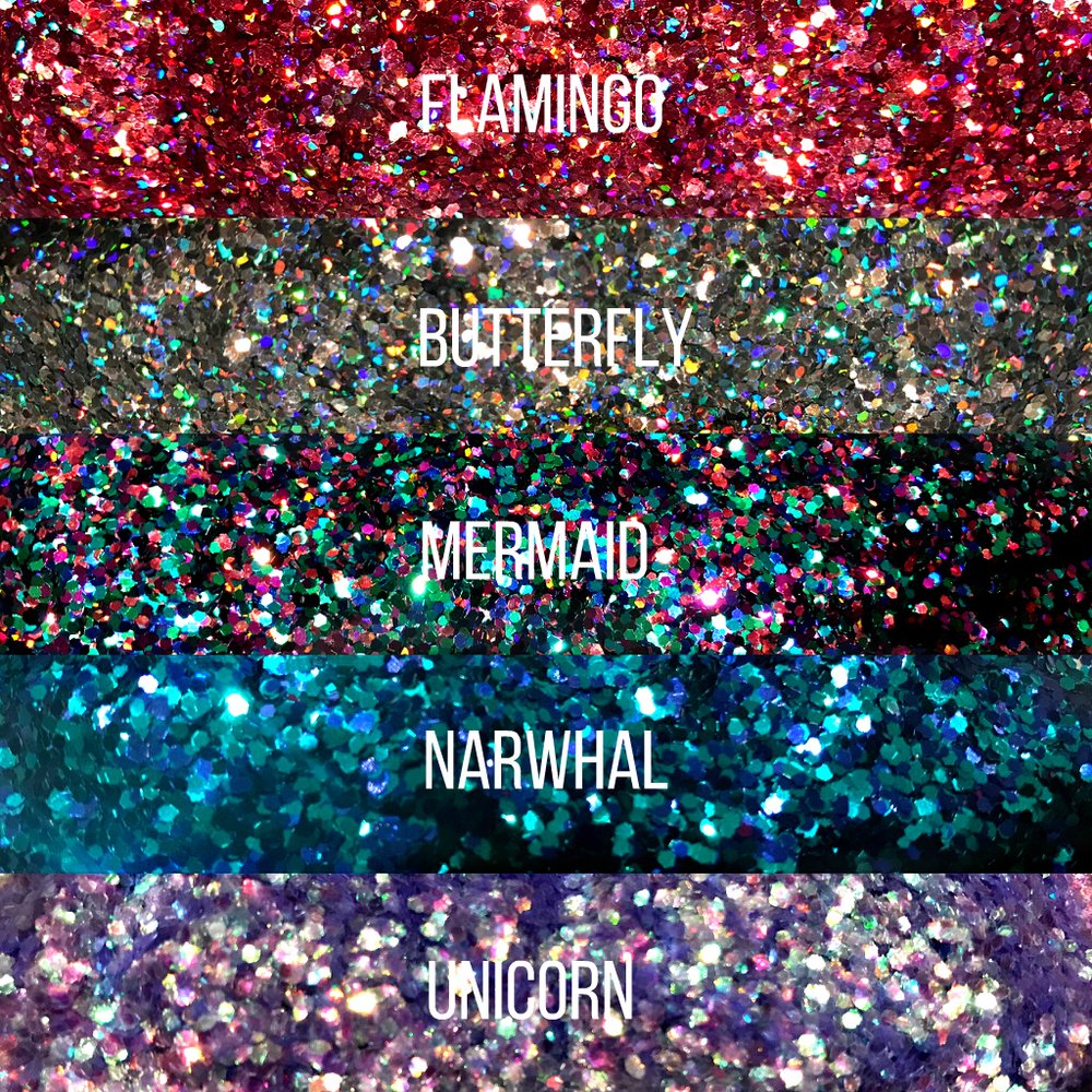 Premium Cosmetic Glitter - Chunky Collection