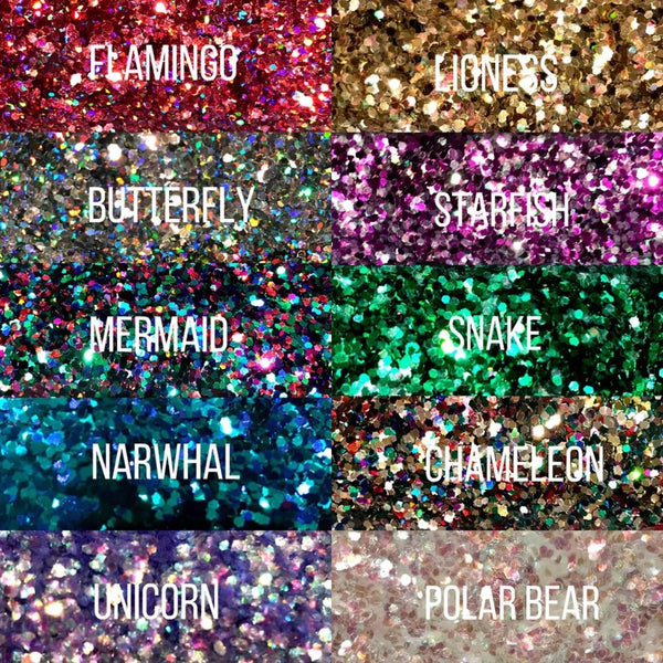 Premium Cosmetic Glitter - Chunky Bundle