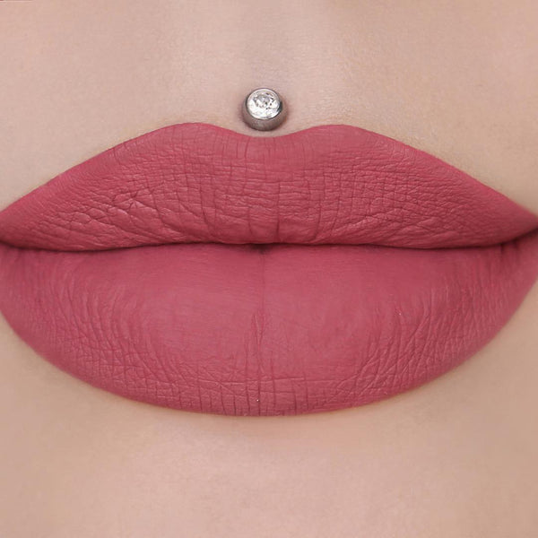 Premium Matte Liquid Lipstick - Palace Rose