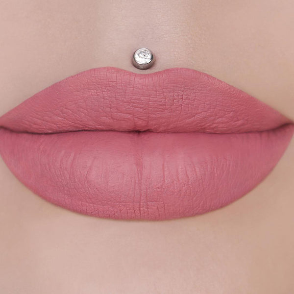Premium Matte Liquid Lipstick - Stripped Pink